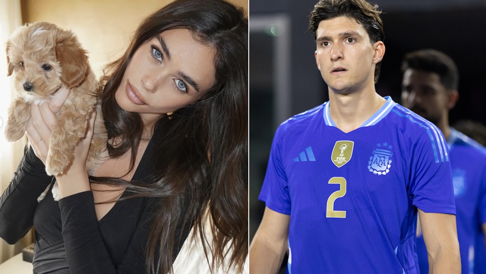 Ni Antonela ni Tini: la pareja de un jugador de la Selección que se volvió viral por su belleza